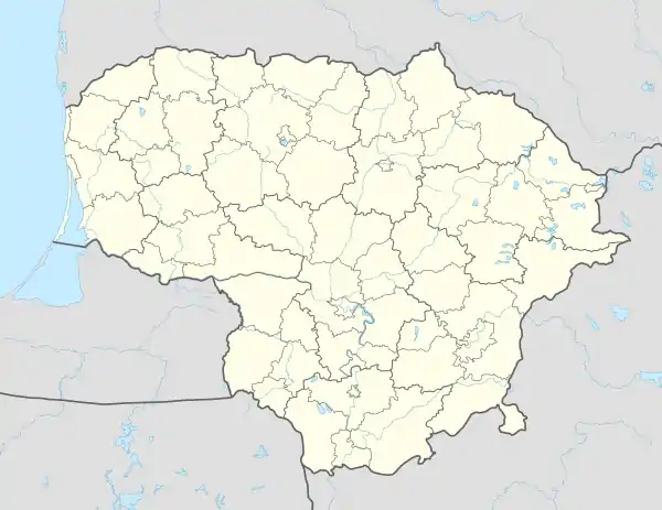 Labanoras is located in Lithuania