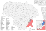 Single-member constituencies – seats won in the first round