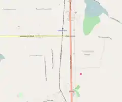 Kilinochchi Hospital is located in Central Kilinochchi