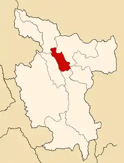 Location of El Dorado in the San Martín Region