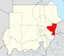 HSKA is located in Sudan