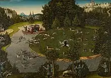 Cranach, The Stag Hunt