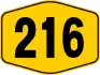Federal Route 216 shield}}