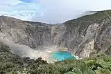 Main crater at Irazú National Park.