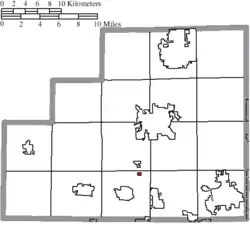 Location of Gloria Glens Park in Medina County