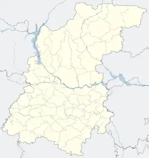 Vetluga is located in Nizhny Novgorod Oblast
