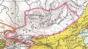 Oirat Confederation in 1415 CE