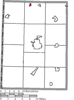 Location of Eldorado in Preble County