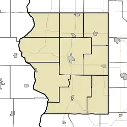 Farnsworth is located in USA Indiana Sullivan County