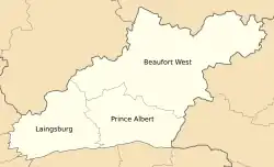 Local municipalities within the Central Karoo