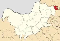 Location in the North West
