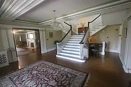 Marland Grand Home Interior - Central Staircase and Living Room