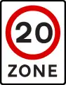 20&nbsp;km/h zone