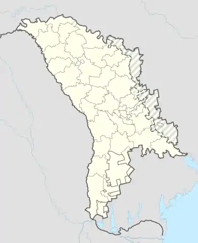 Bahmut is located in Moldova