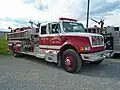 Engine 8 serving the Morehead Fire Department, KY. 1993 Pierce Responder-International crew cab