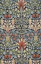 Snakeshead printed textile, 1876