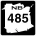 Route&nbsp;485 marker