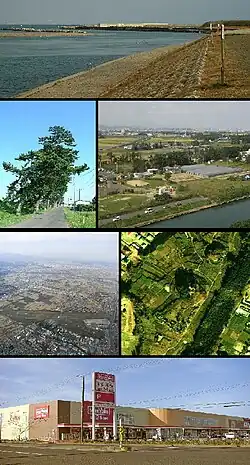 Natori River, Andon MatsuriTeizan-bori, Sendai AirportRaijinyama kofun, Aeontown Natori Shopping Center