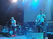 New Medicine performing live at the Carnival of Madness tour in 2012 at the Laredo Energy Arena