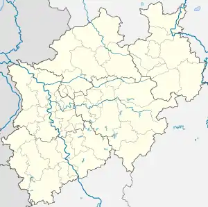 Münster is located in North Rhine-Westphalia