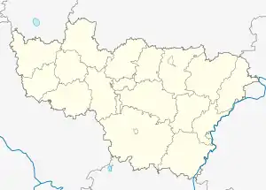 Sudogda is located in Vladimir Oblast