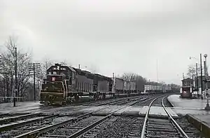 Penn Central freight train