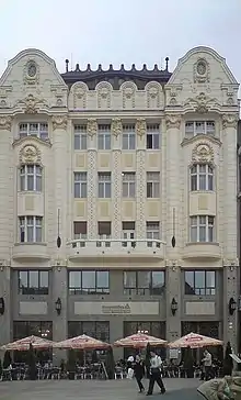 Palace of the Hungarian exchange bank (Uhorská eskontná a zmenárenská banka)