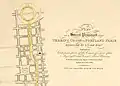 Regent's Circus (top) as originally conceived in 1814.