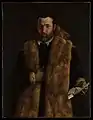 Portrait of a Man in a Fur-Trimmed Coat (c. 1540)