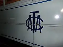 AATC logo on the side of a UEC Preston car