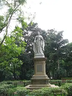 Statue of Queen Victoria, near Cubbon Park