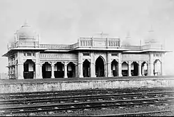 Guna railway station, c. 1890
