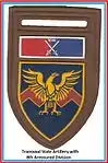 SADF 8 South African Armoured Division Transvaal State Artillery Flash