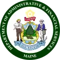 Seal of the Maine Department of Administrative and Financial Services