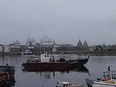 Sailing off the Solovetsky Islands