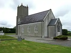 St Patrick's (Church of Ireland) Church lies just south of Newcestown village