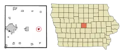 Location of Colo, Iowa
