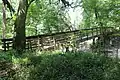 Footbridge over Lime Sink Run