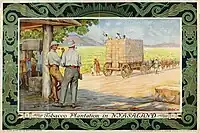 "Tobacco Plantation in Nyasaland"Illustration for the Empire Marketing Board (1928).