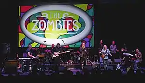 The Zombies performing in 2017