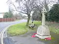 Thorpe War Memorial, on the corner of Village Road and Mill Lane.