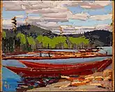 Bateaux, Summer 1916. Sketch. Art Gallery of Ontario, Toronto