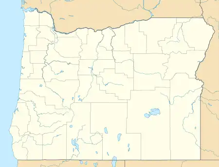 Williams is located in Oregon