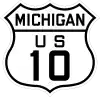 US 10 route marker