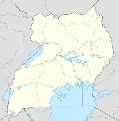 Bugiri is located in Uganda