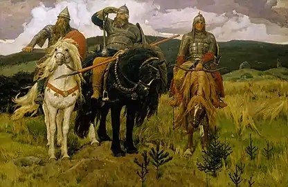 Viktor Vasnetsov, The Bogatyrs, 1898