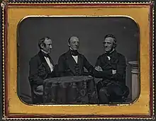 Wendell Phillips, William Lloyd Garrison and George Thompson, 1851. Print Department Collection, Boston Public Library