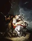 The Wolves Descending from the Alps, 1794