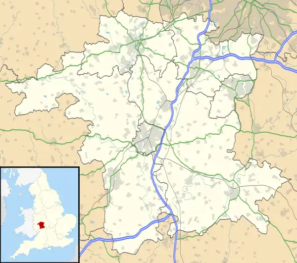 Diglis is located in Worcestershire