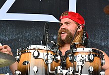 Mancino with Wovenwar in 2014